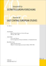 Zeitschrift für Ostmitteleuropa-Forschung (ZfO) 72/2 / Journal of East Central European Studies (JECES) 72/2