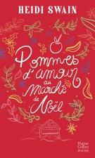 Pommes d'amour au marché de noël
