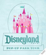DISNEYLAND POP UP PARK TOUR