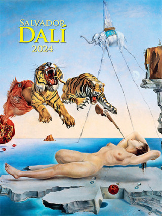 Salvador Dalí 2024 - nástěnný kalendář