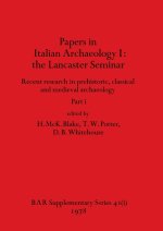Papers in Italian Archaeology I