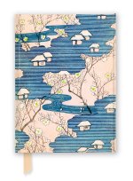 JAPANESE WOODBLOCK COTTAGE WITH RIVERS &