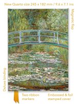 CLAUDE MONET BRIDGE OVER A POND OF WATER