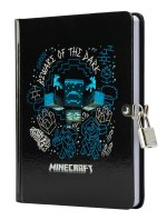 MINECRAFT BEWARE OF THE DARK LOCK & KEY