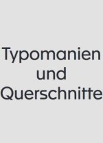 Typomanies et vues de coupe /franCais