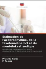 Estimation de l'acébrophylline, de la fexofénadine hcl et du montélukast sodique