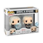 Funko POP TV: Witcher - Geralt and Vesemir 2pack (Zaklínač, exclusive special edition)