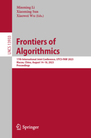 Frontiers of Algorithmics