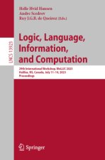 Logic, Language, Information, and Computation