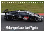Motorsport aus Sant'Agata (Tischkalender 2024 DIN A5 quer), CALVENDO Monatskalender