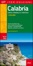 Calabria. Carta stradale e turistica 1:250.000