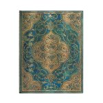 Turquoise Chronicles (Turquoise Chronicles) Ultra Vertical 12-month Dayplanner 2024 (Elastic Band Closure)