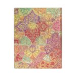 Bavarian Wild Flower (Brocaded Paper) Ultra 12-month Day-at-a-Time Dayplanner 2024