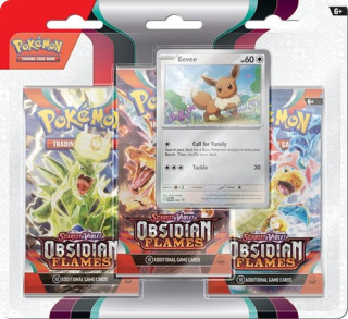 Pokemon TCG: Obsidian Flames 3-pack Blister 1szt. mix