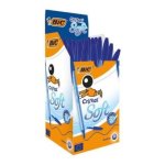 Długopis niebieski BIC Cristal Soft pudełko 50 sztuk