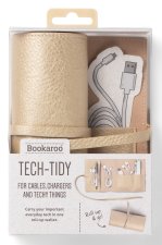 Organizer podróżny złoty Bookaroo Travel tech-tidy IF