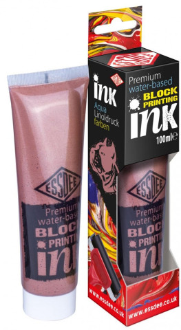 ESSDEE Premium Barva na linoryt metalickďż˝ v tubďż˝ 100ml - Bronze