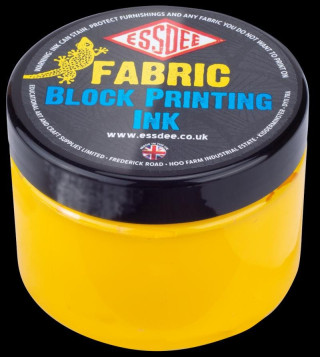 ESSDEE Barva na linoryt textilnďż˝ 150 ml - Yellow