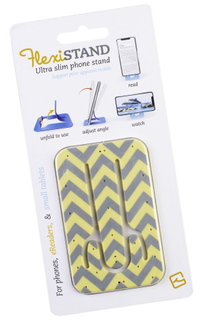 Podstawka pod telefon TG FlexiStand Yellow Chevron