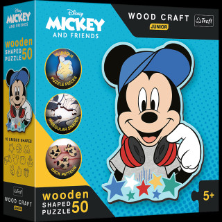 Holz Puzzle Junior 50  Disney - Mickey Maus