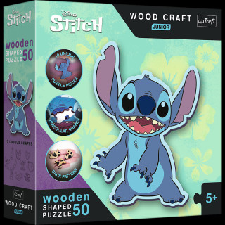 Holz Puzzle Junior 50  Lilo & Stitch