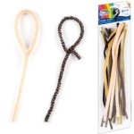 Druciki kreatywne 30cm brązowe 20szt. Fiorello GR-CH022
