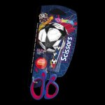 Nożyczki szkolne 12,5 cm CP Colorino football