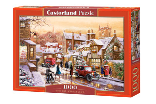 Puzzle 1000 Vintage Winterland C-104802-2