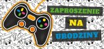 Zaproszenie Pad 5 sztuk wraz z kopertami
