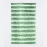 Kryształki samoprzylepne Light green 3mm 806 szt.