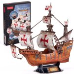 Puzzle 3D Żaglowiec Santa Maria