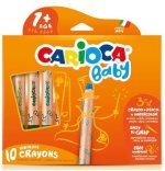 Kredki Baby 3w1 Carioca 10 kolorów