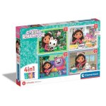 Puzzle 4 w1 supercolor gabby's dollhouse 21524