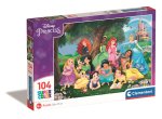 Puzzle 104 super kolor Disney princess 25743