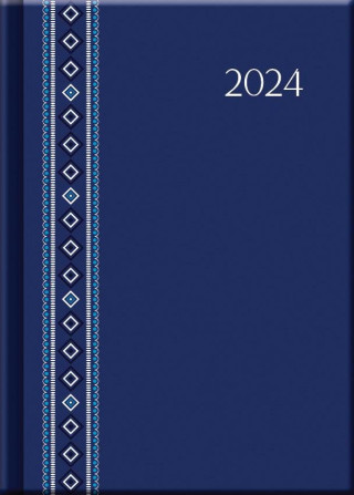 Diář 2024 Praktik ORNAMENT, denní A6