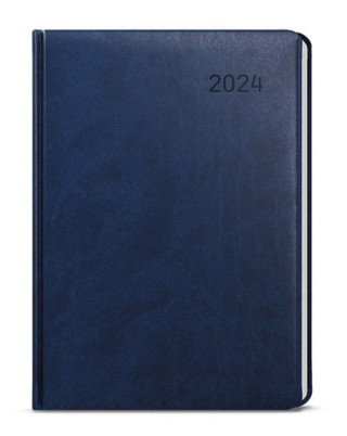 Týdenní diář 2024 Zoro Vivella A5 modrá