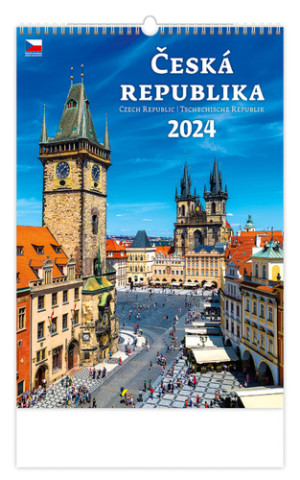 Česká republika/Czech Republic/Tschechische Republik - nástěnný kalendář 2024