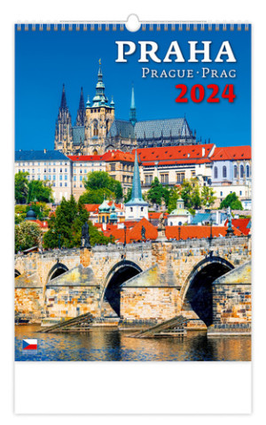Praha/Prague/Prag - nástěnný kalendář 2024