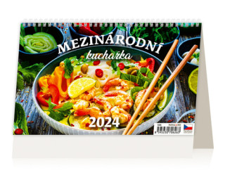 Mezinárodní kuchařka - stolní kalendář 2024