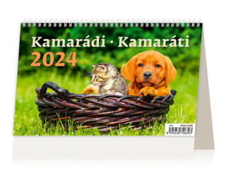 Kamarádi/Kamaráti - stolní kalendář 2024