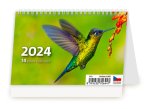 MINI 14denní kalendář - stolní kalendář 2024