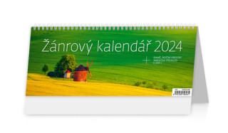 Žánrový kalendář - stolní kalendář 2024