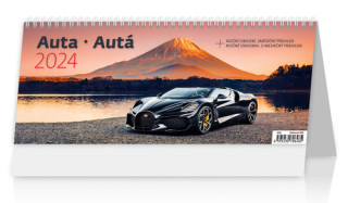 Auta/Autá - stolní kalendář 2024