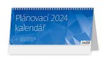 Plánovací kalendář MODRÝ - stolní kalendář 2024