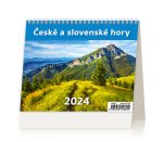 MiniMax České a slovenské hory - stolní kalendář 2024