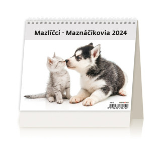 MiniMax Mazlíčci/Maznáčikovia - stolní kalendář 2024
