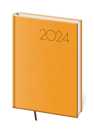 Diář 2024 denní A5 Print Pop - žlutá
