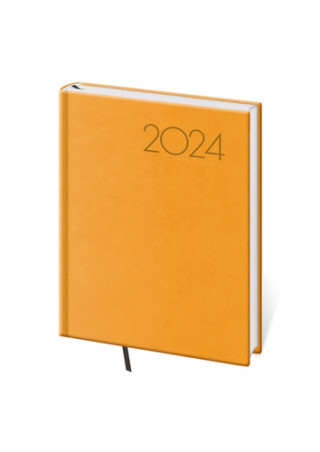 Diář 2024 denní B6 Print Pop - žlutá