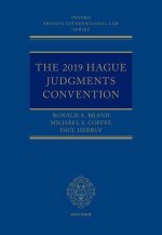 The 2019 Hague Judgments Convention (Hardback)