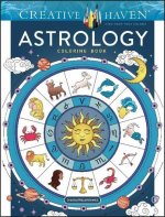 CREATIVE HAVEN ASTROLOGY COLORING BK